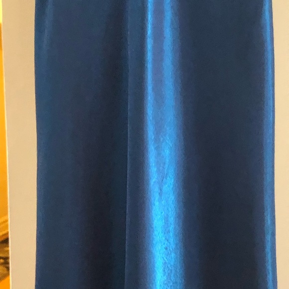Elegant beautiful sparkly blue evening dress size - Picture 8 of 8